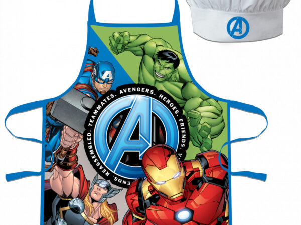 Παιδική ποδιά Avengers Teammates σετ 2 τεμαχίων