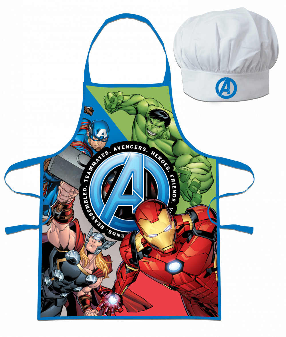 EWA16092MV Παιδική ποδιά Avengers Teammates σετ 2 τεμαχίων - Image 1