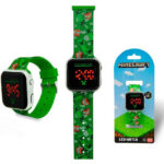 Παιδικό Ψηφιακό Ρολόι Minecraft LED