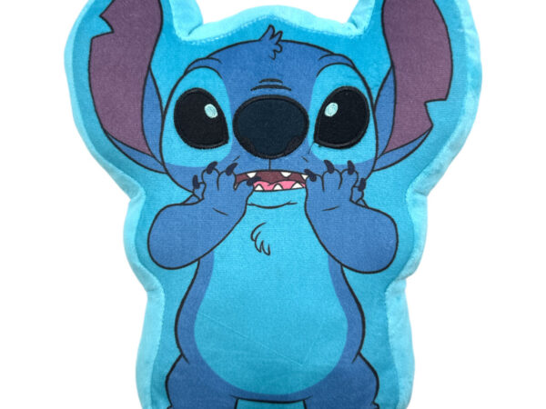 Διακοσμητικό μαξιλάρι Disney Lilo and Stitch Alien 3D, βελούδινο 30 εκ.