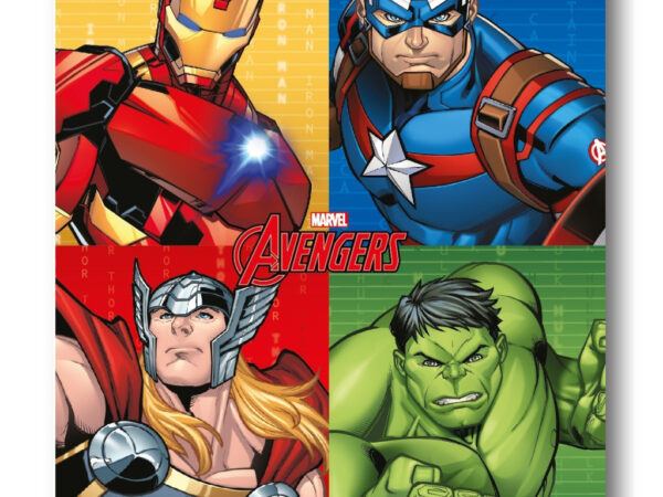 Κουβέρτα από φλις Avengers Hero Force 100x140cm