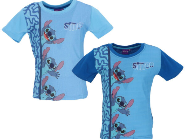 Παιδικό κοντό μπλουζάκι Disney Lilo and Stitch Loving Look, τοπ 3-8 ετών