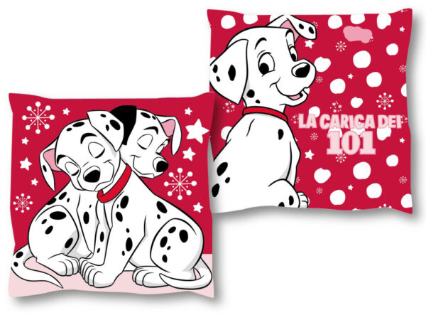 Διακοσμητικό μαξιλάρι Disney 101 Dalmatians Cuddle Spots 38x38 εκ. Βελούδο