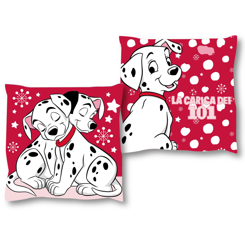 FML372790 Διακοσμητικό μαξιλάρι Disney 101 Dalmatians Cuddle Spots 38x38 εκ. Βελούδο - Image 1