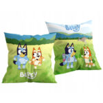 Διακοσμητικό μαξιλάρι Bluey Sunny Day 38x38 εκ. βελούδο