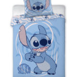 Παιδική παπλωματοθήκη για βρεφικό δωμάτιο Disney Lilo and Stitch Whirlwind 100-135 εκ., 40-60 εκ.