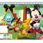 Μπλοκ σχεδίασης Disney Mickey Fun Times A/4 σπιράλ, 30 φύλλα