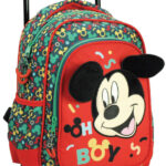 Σακίδιο πλάτης νηπιαγωγείου Disney Mickey Oh Boy, ρολό, τσάντα 30 εκ.