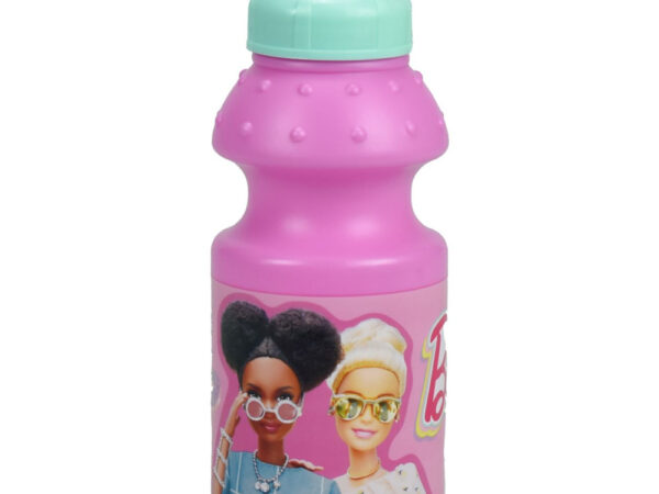 Πλαστικό μπουκάλι Barbie Happy Thoughts, αθλητικό μπουκάλι 350 ml