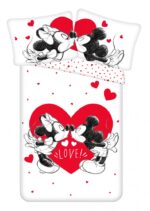 Σετ κλινοσκεπασμάτων Disney Mickey Minnie Love 140-200 εκ., 70-90 εκ.