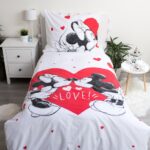 Σετ κλινοσκεπασμάτων Disney Mickey Minnie Love 140-200 εκ., 70-90 εκ. - Image 2