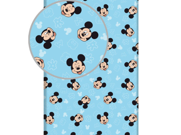 Σεντόνι με λάστιχο Disney Mickey 90x200 εκ.