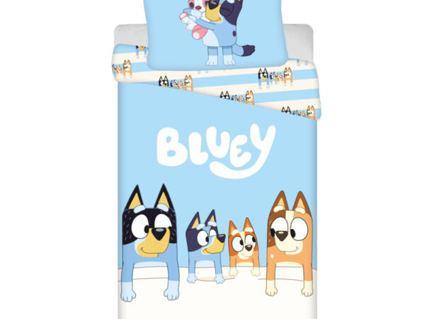 Σετ κλινοσκεπασμάτων Bluey Family 140x200cm, 70x90 cm