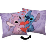 Διακοσμητικό μαξιλάρι Disney Lilo and Stitch Kiss 40x40εκ.