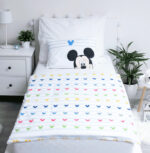 Σετ παιδικών κλινοσκεπασμάτων Disney Mickey Colors 100-135cm, 40-60cm - Image 3