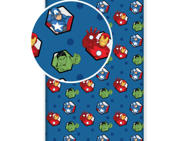 Σεντόνι με λάστιχο Avengers Guardians 90x200 εκ.