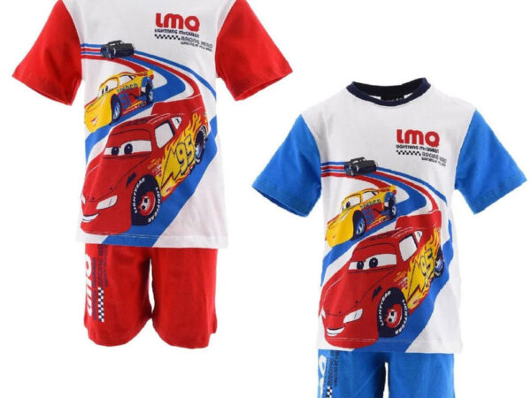Παιδικές κοντές πιτζάμες Disney Cars 3-8 ετών