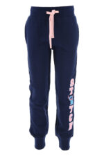 Παιδικό μακρύ παντελόνι Disney Lilo and Stitch Navy, σλιπ τζόκινγκ 3 - 8 ετών / 98 - 128 εκ.