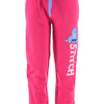 Παιδικό μακρύ παντελόνι Disney Lilo and Stitch Fun, τζόκινγκ κάτω μέρος 3 - 8 ετών / 98 - 128 εκ.