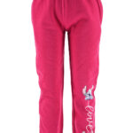 Παιδικό μακρύ παντελόνι Disney Lilo and Stitch Love, με σλιπ jogging 3 - 8 ετών / 98 - 128 εκ.