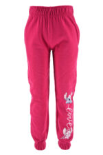 Παιδικό μακρύ παντελόνι Disney Lilo and Stitch Love, με σλιπ jogging 3 - 8 ετών / 98 - 128 εκ.