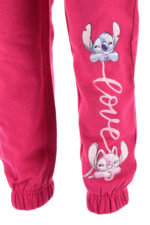 Παιδικό μακρύ παντελόνι Disney Lilo and Stitch Love, με σλιπ jogging 3 - 8 ετών / 98 - 128 εκ. - Image 3