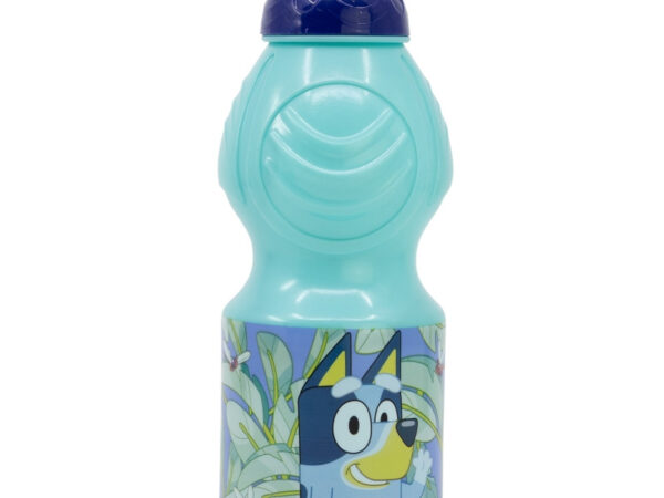Πλαστικό αθλητικό μπουκάλι Bluey Leaves 400 ml
