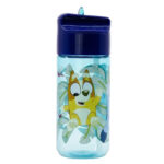 Μπουκάλι με καλαμάκι Bluey Playtime Hydroplastic 430 ml