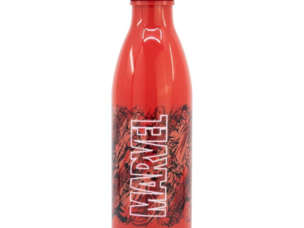 Πλαστικό μπουκάλι Avengers Red Marvel με βιδωτό καπάκι 660 ml