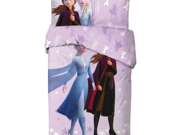 Σετ κλινοσκεπασμάτων Disney Frozen Magical Frost 140x200cm, 65x65 cm