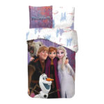 Σετ κλινοσκεπασμάτων Disney Frozen Magic Team 140x200εκ., 65x65 εκ.