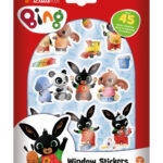 Σετ Αυτοκόλλητα Παραθύρου Bing – Window Stickers με 4 Φύλλα