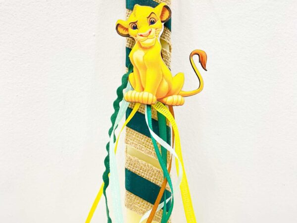 Αρωματική Πασχαλινή Λαμπάδα Lion King με Φιγούρα Simba