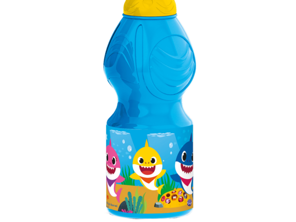 Μπουκάλι Baby Shark, αθλητικό μπουκάλι 400 ml