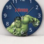 Ρολόι Τοίχου Hulk με Όνομα