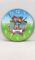 Ρολόι Τοίχου Paw Patrol με Όνομα