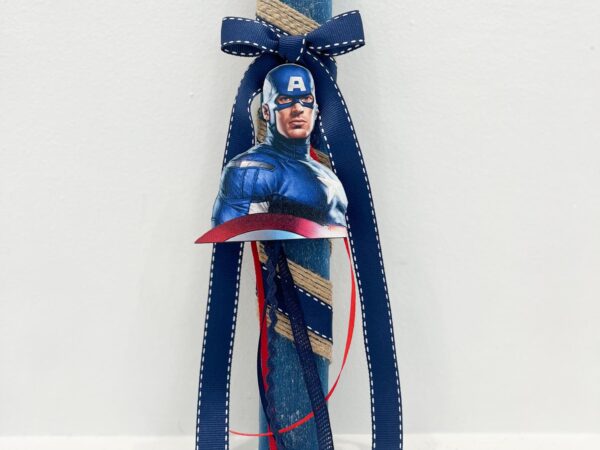 Αρωματική Πασχαλινή Λαμπάδα Captain America