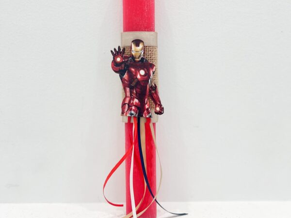 Αρωματική Πασχαλινή Λαμπάδα Iron Man