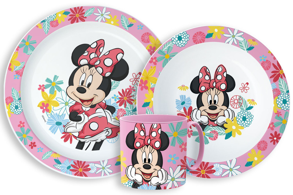 σετ φαγητου με κουπα minnie Σετ Φαγητού με Κούπα Minnie - Image 1