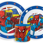 Σετ Φαγητού με Κούπα Spiderman
