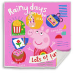 Peppa Pig Rainy Fun Magic Χειροπετσέτα Προσώπου 30x30cm