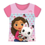 Παιδικό κοντό μπλουζάκι Gabby's Dollhouse Pandy Pink, από 3 ετών - Image 2