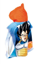 Πόντσο πετσέτας θαλάσσης Dragon Ball Son Goku 55x110cm (γρήγορο στέγνωμα) - Image 5