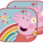 Σκίαστρο Peppa Pig Rainbow για παράθυρα, σετ 2 τεμαχίων