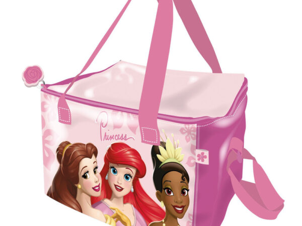 Τσάντα φαγητού Disney Princess Pink, τσάντα ψυγείου 22,5 cm