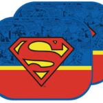 Σκίαστρο Superman για παράθυρο, σετ 2 τεμαχίων