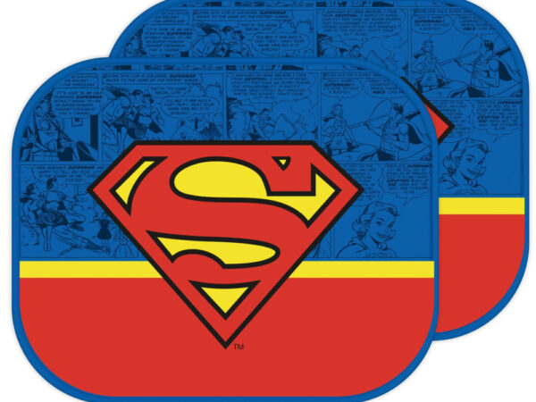 Σκίαστρο Superman για παράθυρο, σετ 2 τεμαχίων