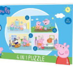 Πάζλ Peppa Pig Home 4 σε 1