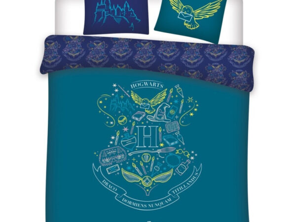 Σετ διπλής παπλωματοθήκης Harry Potter Dreamscape 240x220cm, 63x63 cm από μικροΐνες