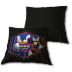 Sonic the Hedgehog Μαξιλάρι με αφαιρούμενο κάλυμμα 35x35 εκ. Βελούδο - Image 2